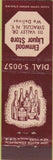 Matchbook Cover - Elmwood Liquor Store Syracuse NY Midget