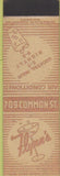 Matchbook Cover - Flynn's Bar SAMPLE Midget