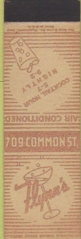 Matchbook Cover - Flynn's Bar SAMPLE Midget