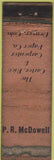 Matchbook Cover - Carter Rice Carpenter paper Denver CO WEAR Midget