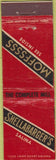 Matchbook Cover - Shellabarger's Salina KS Midget