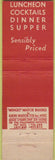 Matchbook Cover - Eddie Sherman's Famous Door Chicago IL Midget