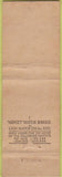 Matchbook Cover - Tally HO Restaurant Chinese Midget
