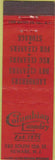 Matchbook Cover - Columbian Laundry Newark NJ Midget