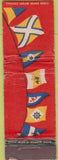 Matchbook Cover - Lion Match Regatta boating WEAR Midget