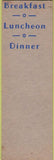 Matchbook Cover - The Blue Bird Carmel by the Sea CA SAMPLE Midget