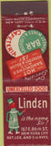 Matchbook Cover - Linden New York City Midget