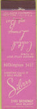 Matchbook Cover - Silvers bar Chicago? Midget