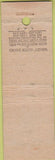 Matchbook Cover - Conn's New Britain CT Midget