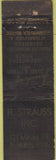 Matchbook Cover - H Strauss clothes Elmira NY Midget