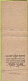 Matchbook Cover - 51 Club New York City WEAR Midget