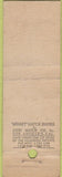 Matchbook Cover - Insurance United Pacific Midget