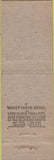 Matchbook Cover - Red Cross Shoes Detroit MI Midget