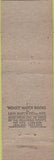 Matchbook Cover - Red Cross Shoes Ridgewood NJ Midget