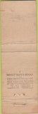 Matchbook Cover - Washington Cafe New York cIty Midget