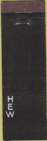 Matchbook Cover - HEW monogram? Midget