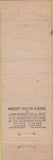 Matchbook Cover - HEW monogram? Midget