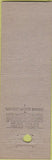 Matchbook Cover - Slim's Tavern Miami FL Midget
