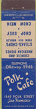 Matchbook Cover - Polk Cafe San Francisco CA Chinese Midget