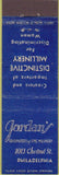Matchbook Cover - Jordans women's clothes Philadelphia PA Midget