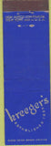 Matchbook Cover - Kreeger's Midget