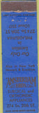 Matchbook Cover - Amsterdam Bros surgical Philadelphia PA Midget