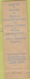 Matchbook Cover - Veneto Restaurant San Francisco CA Midget
