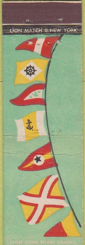 Matchbook Cover - Lion Match Regatta boating  Midget