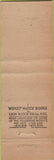 Matchbook Cover - McCreery New York City Midget