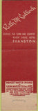 Matchbook Cover - Ruth McCulloch clothes Evanston IL Midget