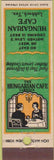Matchbook Cover - Hungarian Cafe Lubbock TX Midget