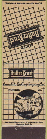 Matchbook Cover - Butter Krust Bread Midget