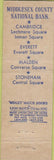 Matchbook Cover - Middlesex Bank Cambridge Malden MA Midget