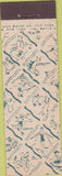 Matchbook Cover - Lion Match sports design Midget
