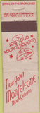 Matchbook Cover - New Hotel Monteleone New Orleans LA Midget