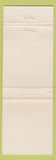 Matchbook Cover - The Branch Ranch Restaurant Plant City FL
