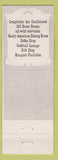 Matchbook Cover - Dearborn Inn Colonial Home Dearborn MI