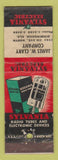 Matchbook Cover - Sylvania Electric Radio Tubes Birmingham AL POOR