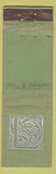 Matchbook Cover - Monogram L NO MANUMARK