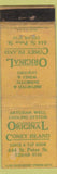 Matchbook Cover - Original Coney Island Lunch restaurant WORN