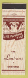 Matchbook Cover - The Loui-ans Owatonna MN