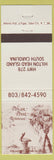 Matchbook Cover - Pelican Point Restaurant Hilton Head SC
