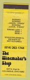 Matchbook Cover - Winemaker's Shop Columbus OH Yellow