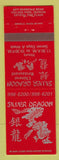 Matchbook Cover - Silver Dragon Chinese Restaurant College Park GA