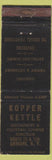 Matchbook Cover - Kopper Kettle Restaurant Armonk NY