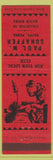 Matchbook Cover - Paul M Schaffer Match Collector Egypt PA red