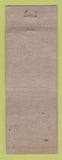 Matchbook Cover - Jack Rogers Texaco oil gas Bait WORN