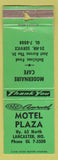 Matchbook Cover - Motel Plaza Lancaster MO WEAR Modernaire Cafe