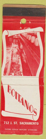 Matchbook Cover - Boitanos Sacramento CA WEAR
