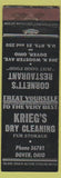 Matchbook Cover - Cornett's Restaurant Dover OH
